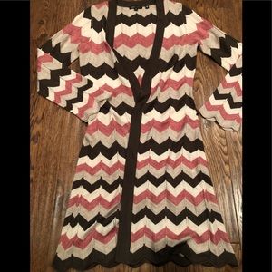 BCBG Max Azria longer cardigan size medium